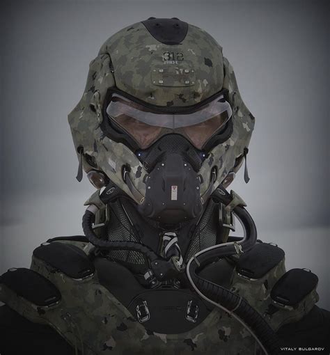 Tactical Armor Helmet Design Helmet Concept