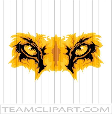 Lion Eyes Graphic Easy To Edit Vector Images Eps  And Png