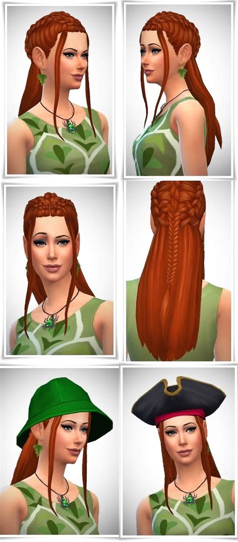 Tauriel Braids Sims Hair Fall Wedding Hairstyles Sims 4 Cc Packs