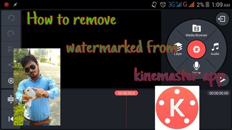 How To Remove Kinemaster Watermark 100 With Proof Youtube