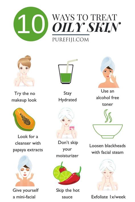 Skin Care Routine And Natural Remedies For Oily Skin Treating Oily