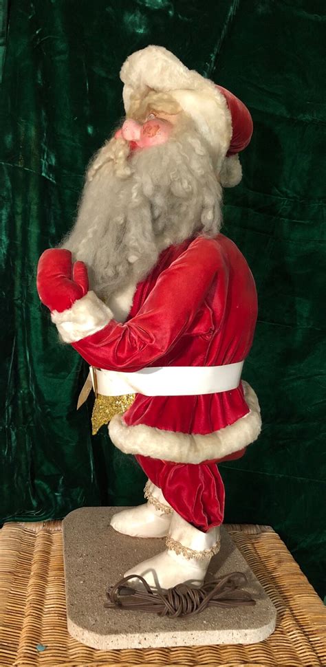 Vintage 1960s Mechanical Santa Claus Christmas Harold Gale Etsy