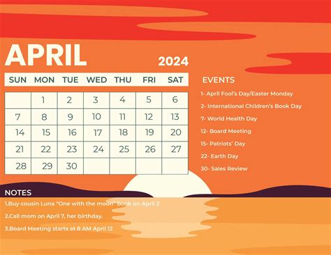 April 2024 Calendar With Easter 2022 2024 Calendar Template Excel