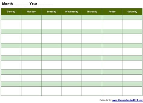 Schedule Printable Images Gallery Category Page 1