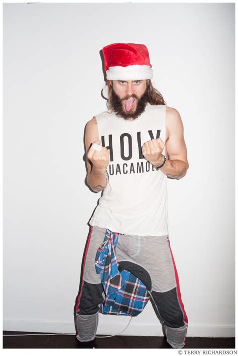 Jared Leto Connects With Terry Richardson For Christmas Shoot Page 2