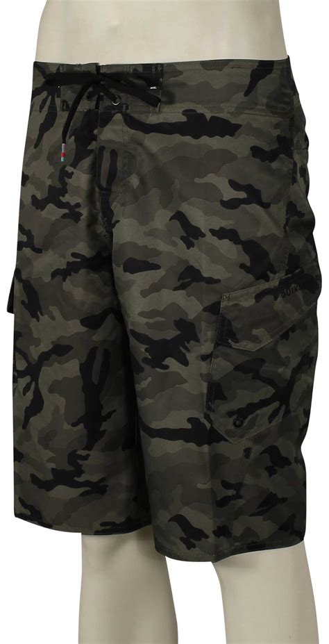 Quiksilver Manic Camo Boardshorts Forest Night For Sale At Surfboards