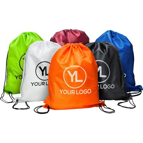 Promotional Nylon Drawstring Backpacks