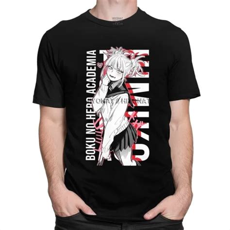 My Hero Academia Himiko Toga T Shirts Anime Unisex Men Women Cosplay