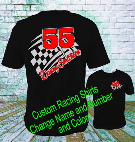 Custom Personalized Racing Shirts Design 1 Racing Shirts Shirt