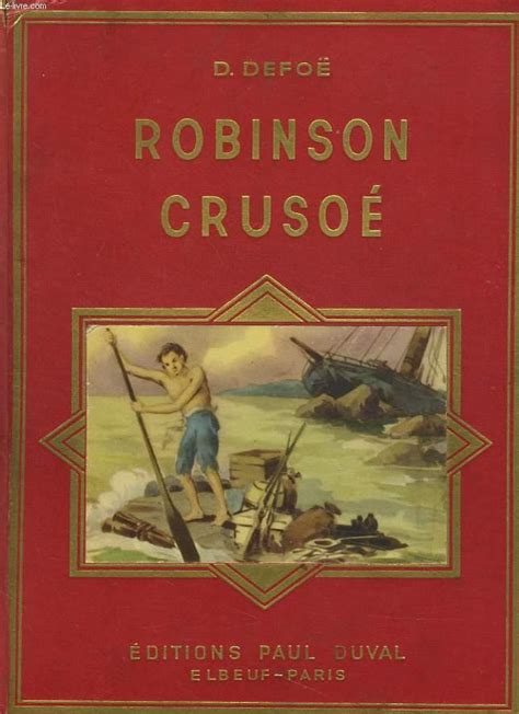 Robinson Crusoe By D DefoË Bon Couverture Rigide Le Livre