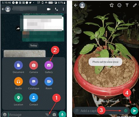 How To Use The “view Once” Feature On Whatsapp To Send Contents