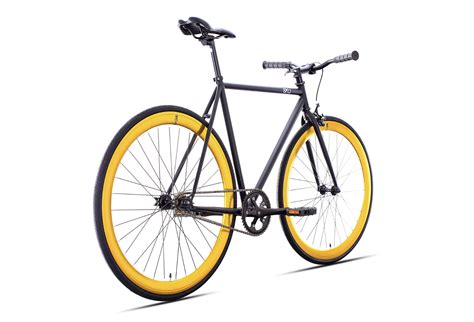 Complete Fixie Bike 6ku Nebula 2 Black Gold Alltricks