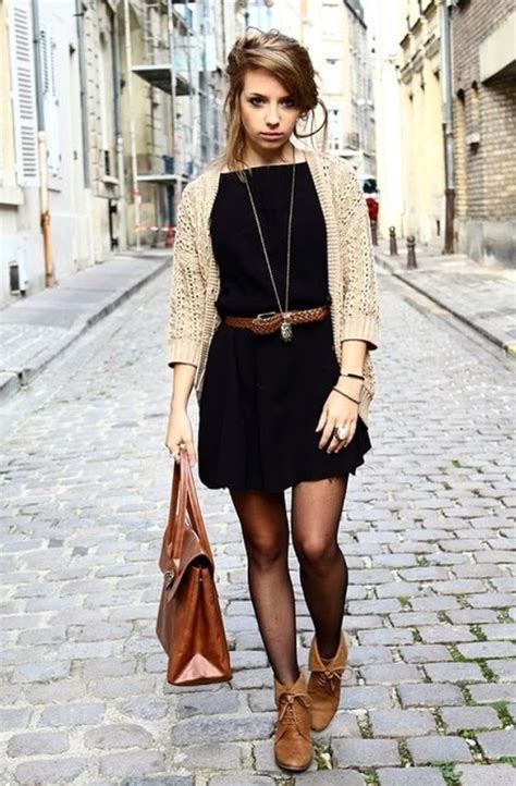 How To Style A Little Black Dress For Fall 15 Ideas Styleoholic