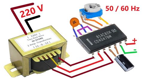 Low Power Square Wave Inverter Circuit Using Cd4047 Vrogue Co