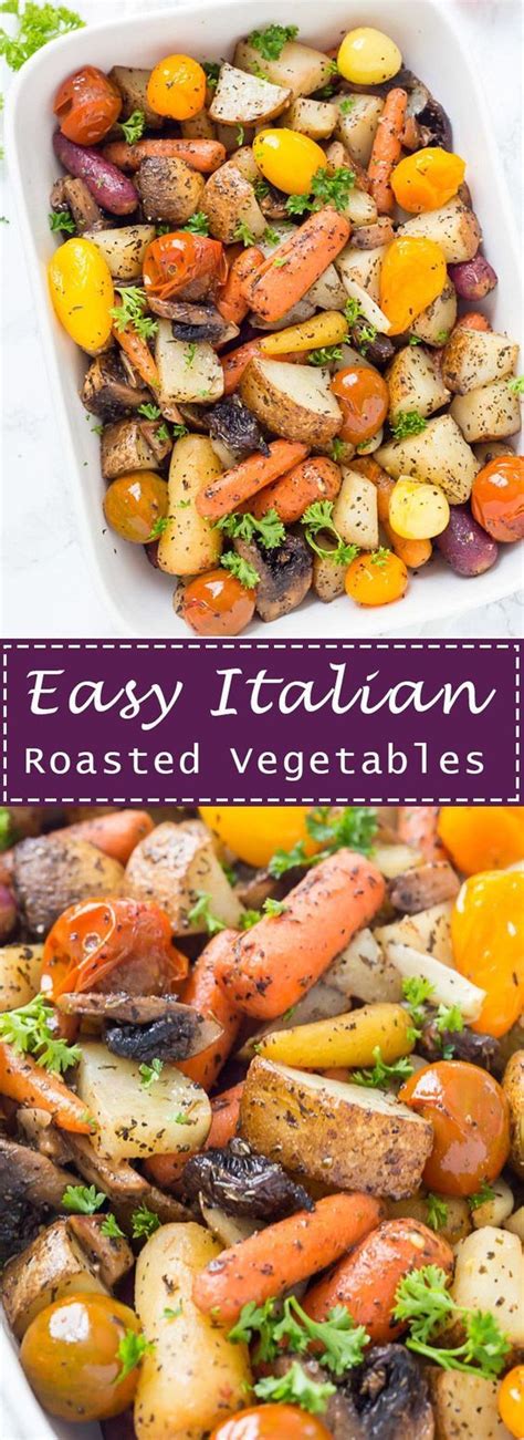 Easy Italian Roasted Vegetables Are Bursting With Flavor From Potatoes