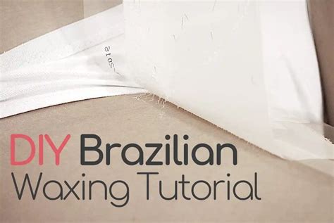 Diy Brazilian Wax Tutorial In 4 Steps Brazilian Waxing Tend Skin