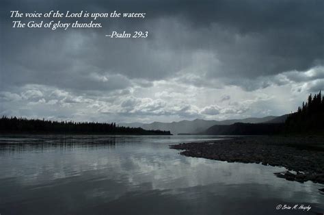 The Calm Before The Storm Scripture Versed Gallery Wrapped Canvas
