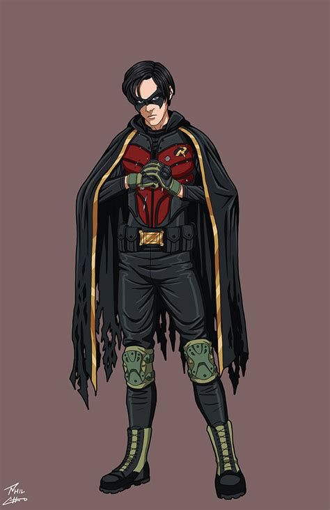 Jason Todd Batman Death Of Robin Commission By Phil Cho On Deviantart