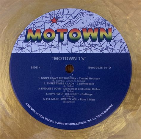Motown 1s Vinyl Record Lp Motown Compilationhits Etsy