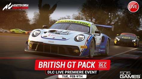 British GT Pack DLC Preview Event Rückenschmerzen Edition Assetto