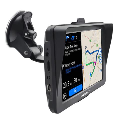 Aonerex 9 Gps Voiture Auto Navigation Écran Tactile Cartographie Europe