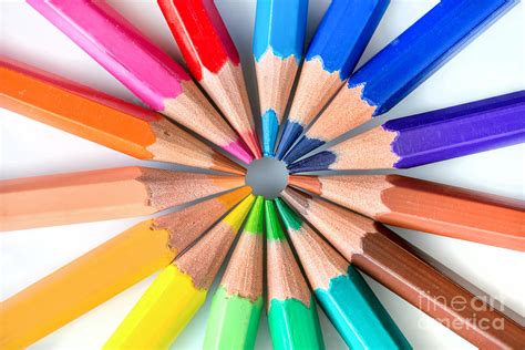 Rainbow Colored Pencils By Blink Images Ubicaciondepersonascdmxgobmx