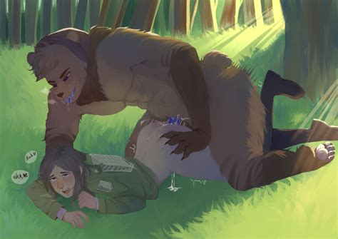Rule 34 Anthro Anthro Penetrating Human Anthro Penis Attack On Titan Bear Commission