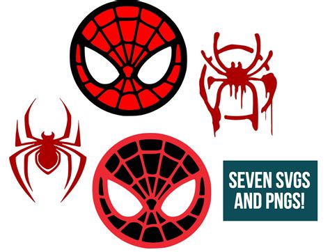 Spiderman Logo Png Red