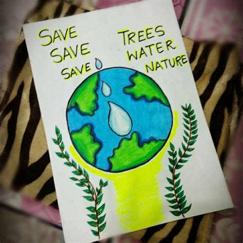 How To Draw Save Trees Save Water Save Nature Poster Vrogue Co