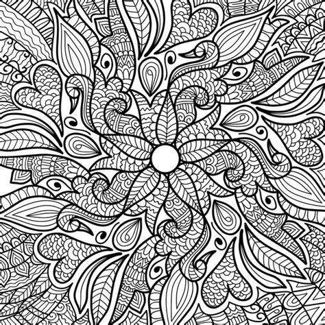 Premium Vector Decorative Mandala Colouring Book Page For Adults And