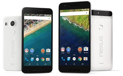 Duo Ponsel Lg Nexus 5x Dan Huawei Nexus 6p Bersoftware Marshmallow