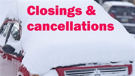 Winter Storm Landon Crawford County Closings Cancellations And Delays