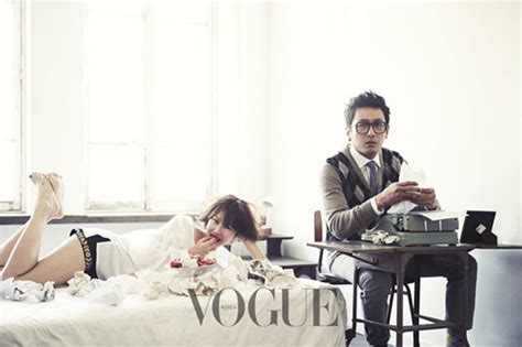 Eye Candy Gong Hyo Jin And Ha Jung Woo For Vogue Rolala Loves