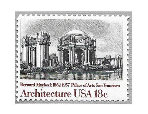 Does subway accept food stamps? 18c Palace of the Arts San Francisco .. Pack of 5 stamps ...
