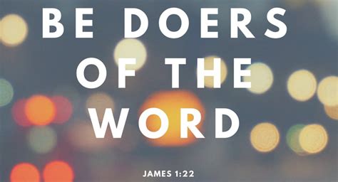 Doers Of The Word