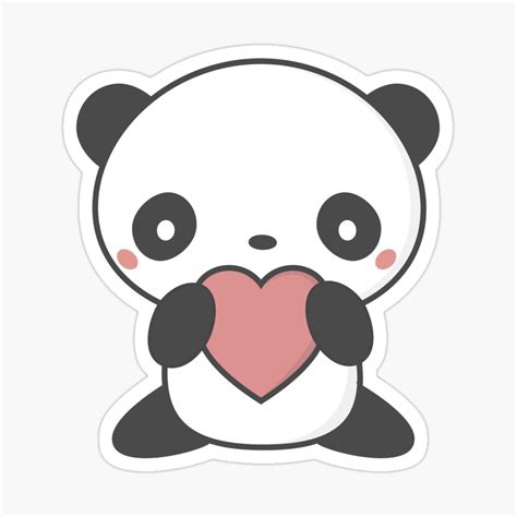 Cute Panda Drawing Cute Kawaii Drawings Image Clipart