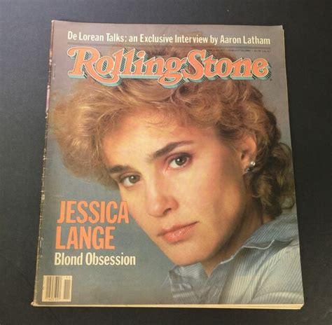 Vtg Rolling Stone Magazine March Jessica Longe Newsstand Ebay