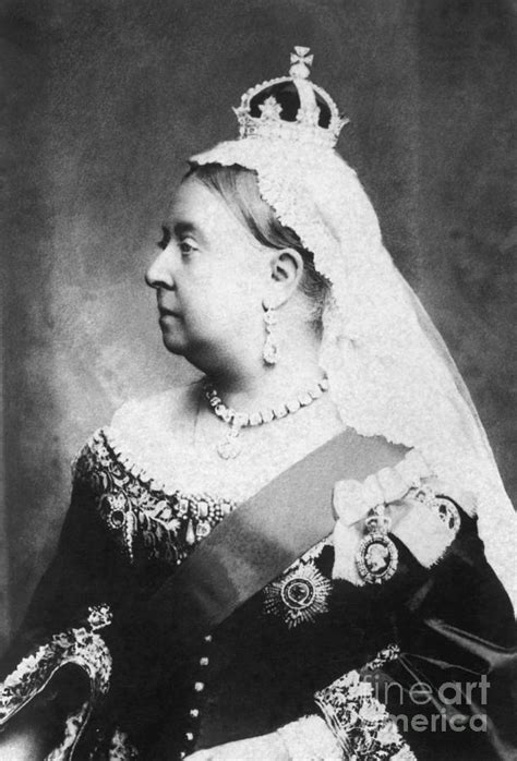 Queen Victoria Wearing Crown Photograph By Bettmann Pixels