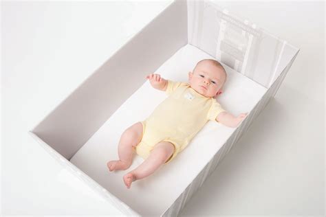 Pip And Grows Cardboard Bassinet Boxes Help Babies Sleep Safely