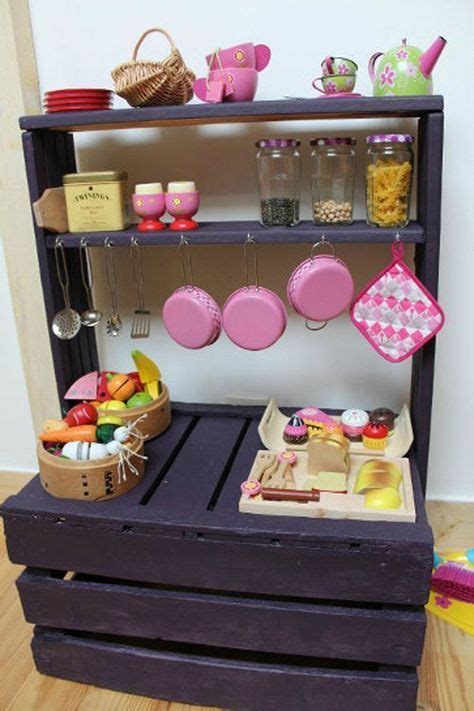 Please share & like my page. 70+ Ideas for kids furniture diy pallets in 2020 | Kids play kitchen, Diy pallet projects, Diy ...