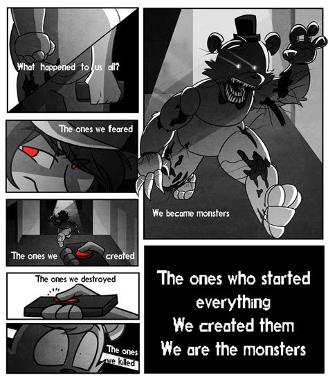 Fnaf Comic Page 4 Intro By Marie Mike On Deviantart