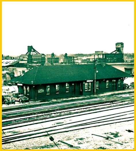 York Ontario Grand Trunk Canadian National Railway Station Photo