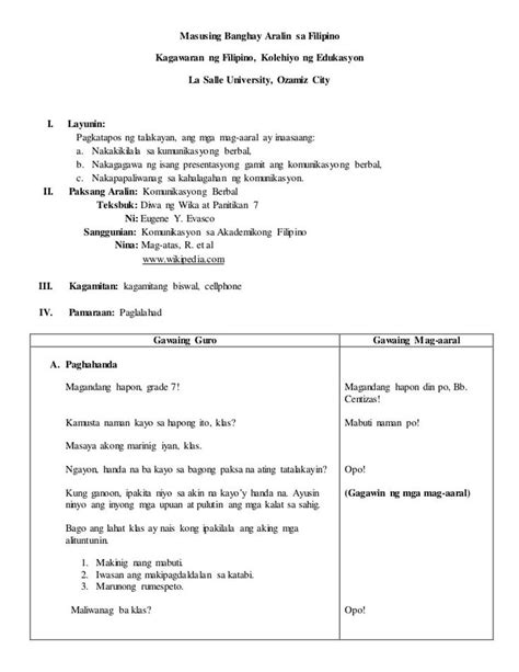 detailed lesson plan in filipino iii compress pdf det