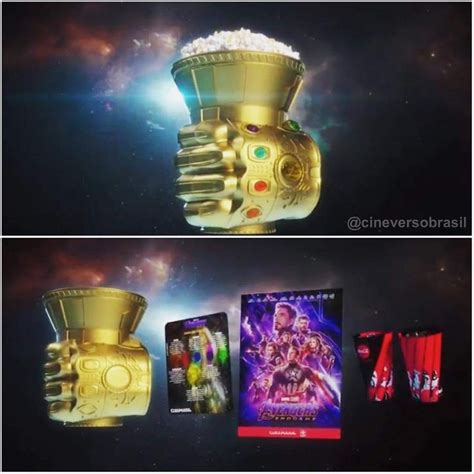 Cinemarks Combo For Avengers Endgame Popcorn Bucket
