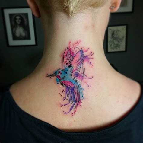Weitere ideen zu kolibri tattoos, kolibri, kolibri tattoo. 80+ Best Watercolor Hummingbird Tattoo - Meaning and ...