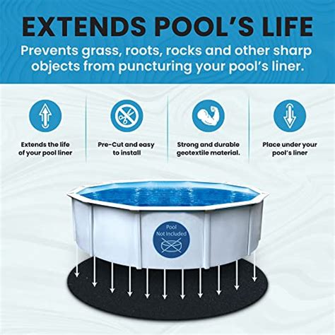 Above Ground Pool Pad Ideas What To Put Under Your Pool This Summer