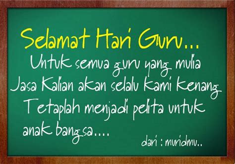 Cocok untuk puisi hari guru nasional dan perpisahan. Puisi Untuk Hari Guru Nasional 25 November | Kata Kata ...
