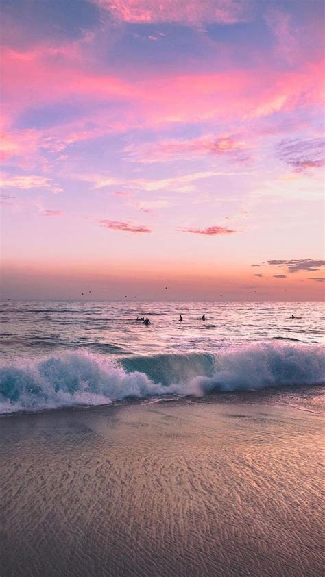 Share the best gifs now >>>. Aesthetic Beach Sunset Wallpapers - Wallpaper Cave