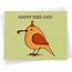 Amazoncom Cute Bird Birthday Greeting Card  Happy Day Handmade