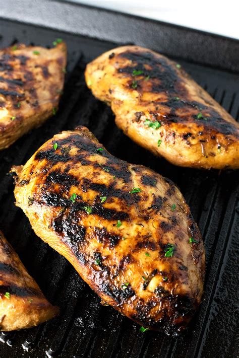 It's savory, tangy, slightly sweet, with layers of complex flavor due to a few key seasonings. Best & Juiciest Grilled Chicken Breast • So Damn Delish